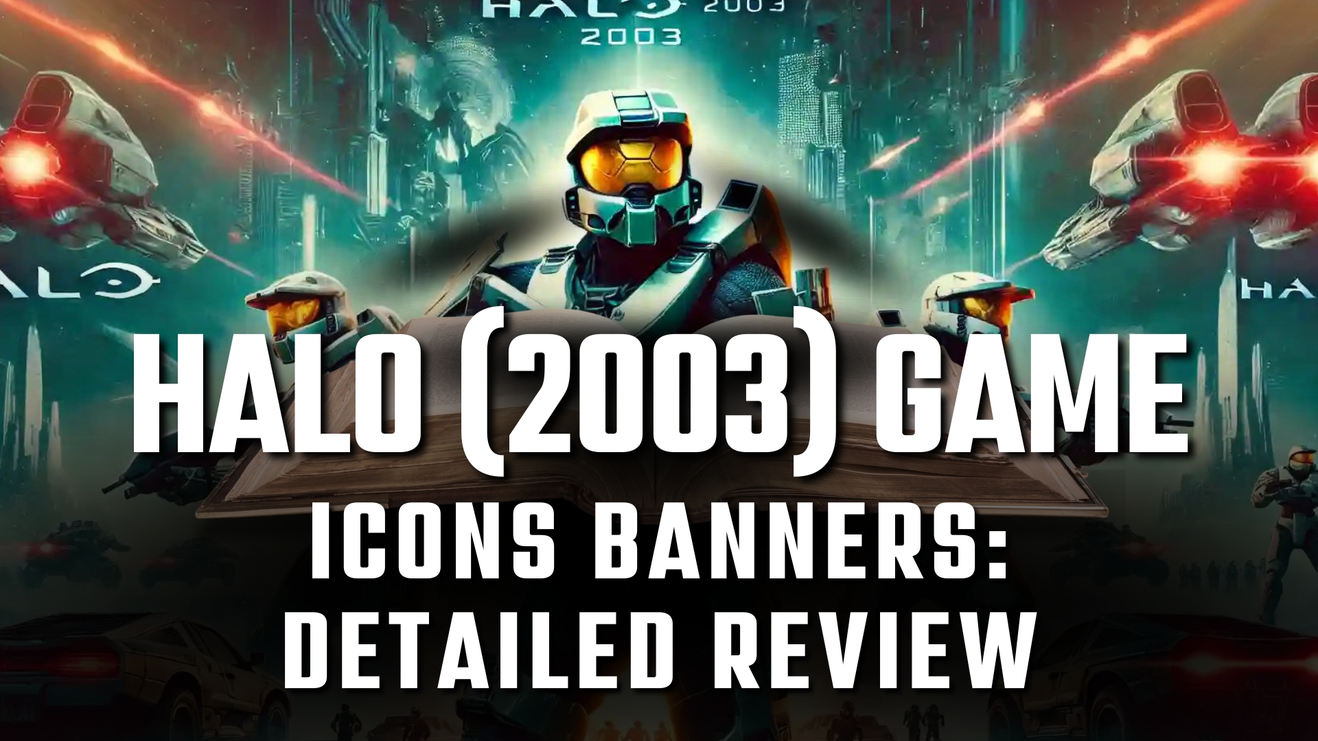 halo (2003) game icons banners