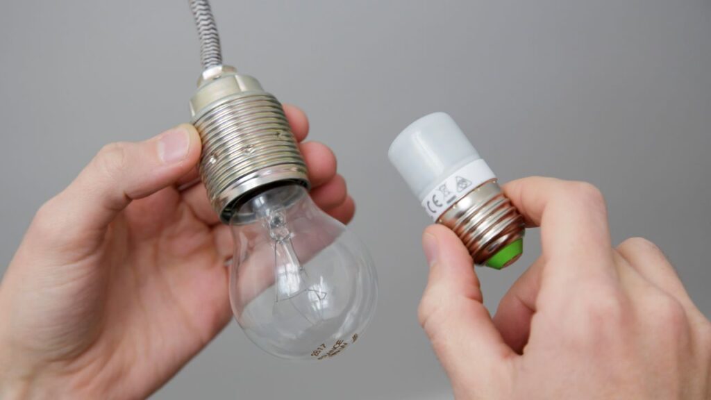 incandescent light bulb