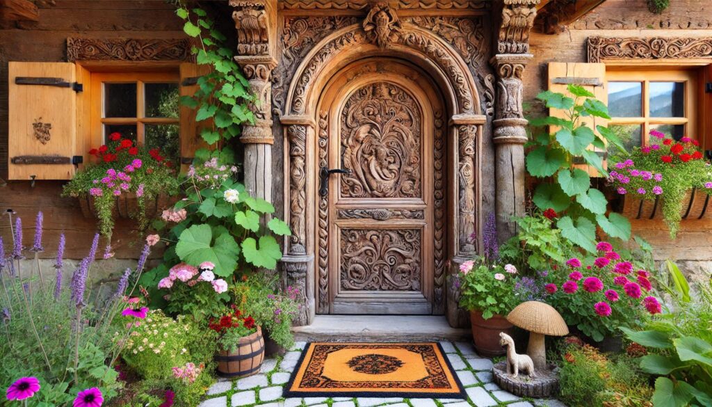 Rustic Front Door: Elevate Your Home’s First Impression