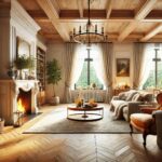 Oak honey wheat wood floors - Cozy & Elegant Living