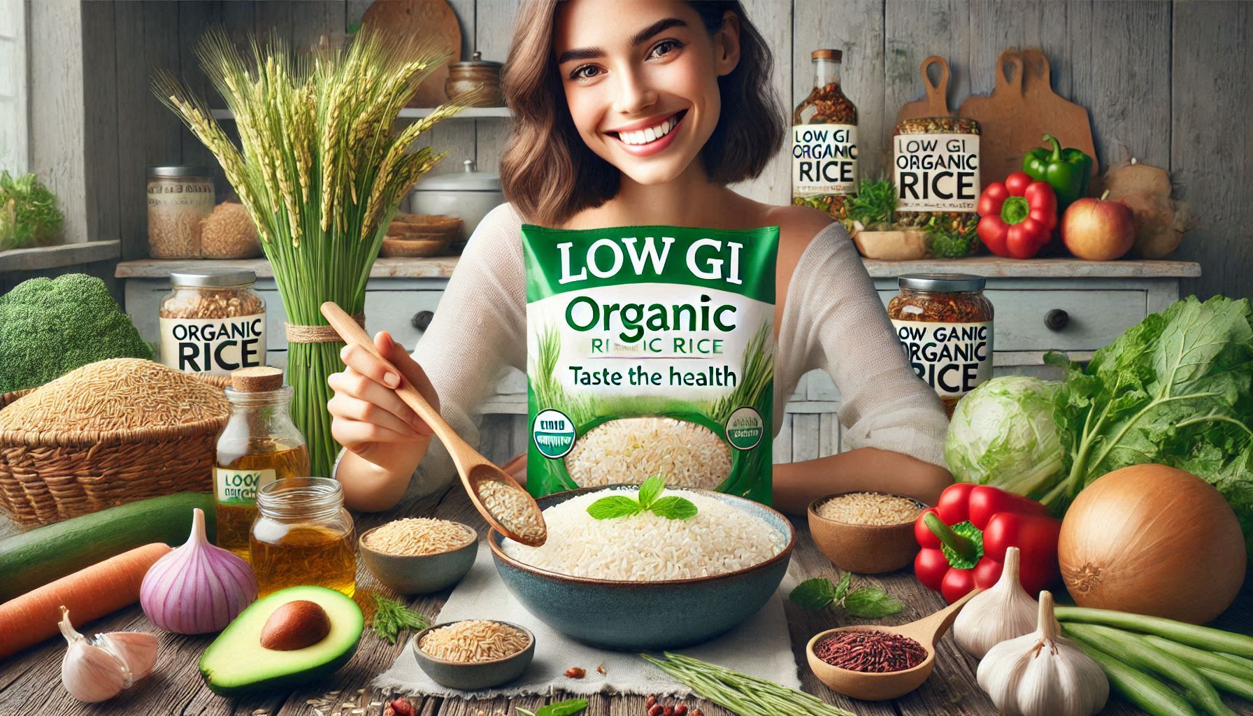 Low GI Organic Rice: Taste the Health in Every Bite