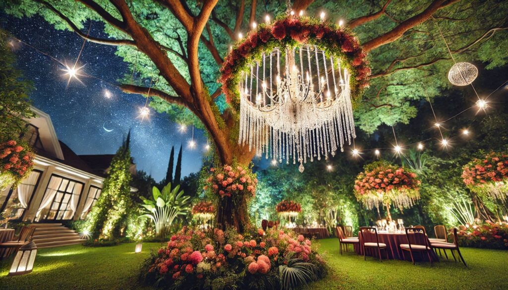 Outdoor Chandelier: Shine Under the Stars