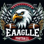 East Jackson football eagle football team logo