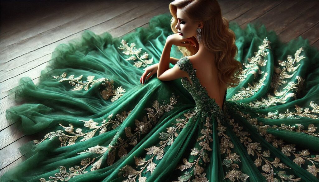 Green Evening Gown