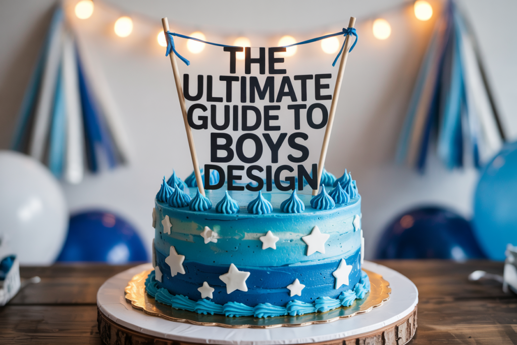 The Ultimate Guide to Boys Design Cake for Birthday Celebrations